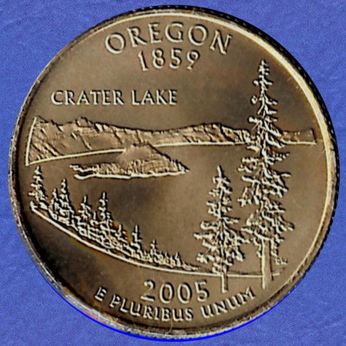 OR Oregon Uncirculated State Quarter (MS-60 or better) from Mint Bags.